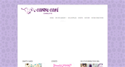 Desktop Screenshot of caninecafe.net